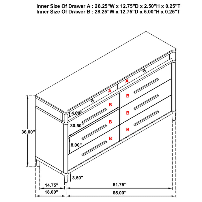 Gracemont Dresser - Furniture Stars (Chicago, IL)