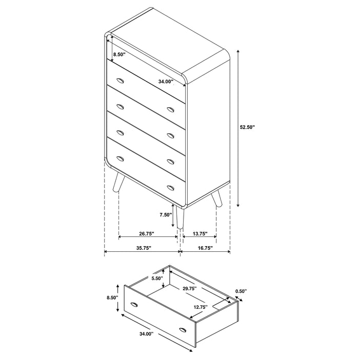 Robyn Bedroom Set - Furniture Stars (Chicago, IL)