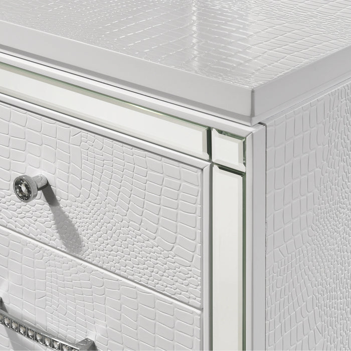 Valentino Dressing Table-White