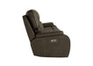 Brookings Sofa W/Pwr Hr & Fr-Brown