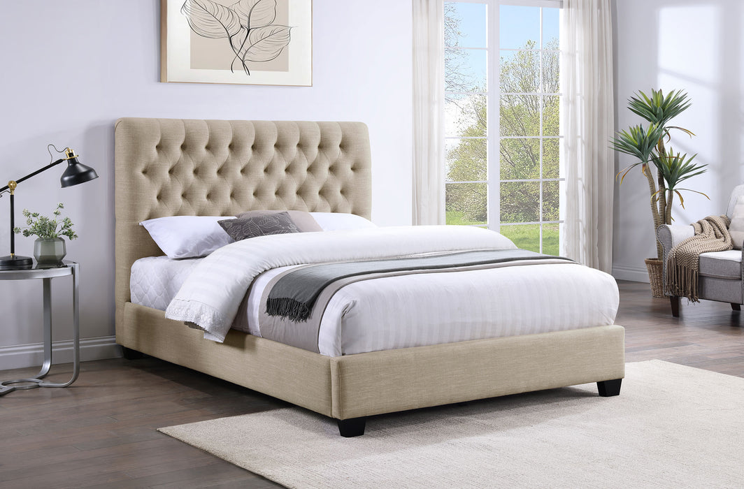 Chloe Panel Bed - Furniture Stars (Chicago, IL)