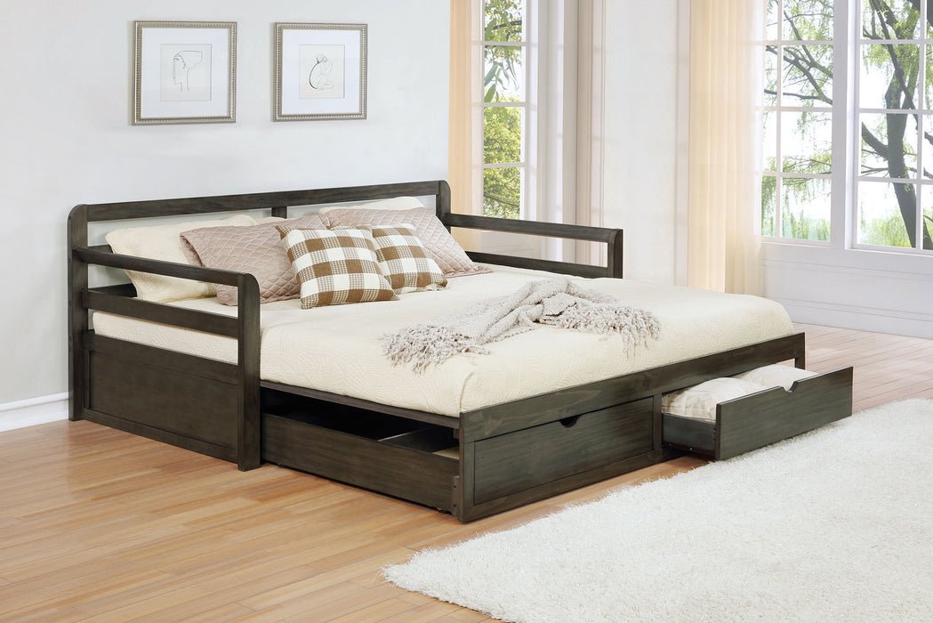 Sorrento Extension Daybed with Drawers - Furniture Stars (Chicago, IL)