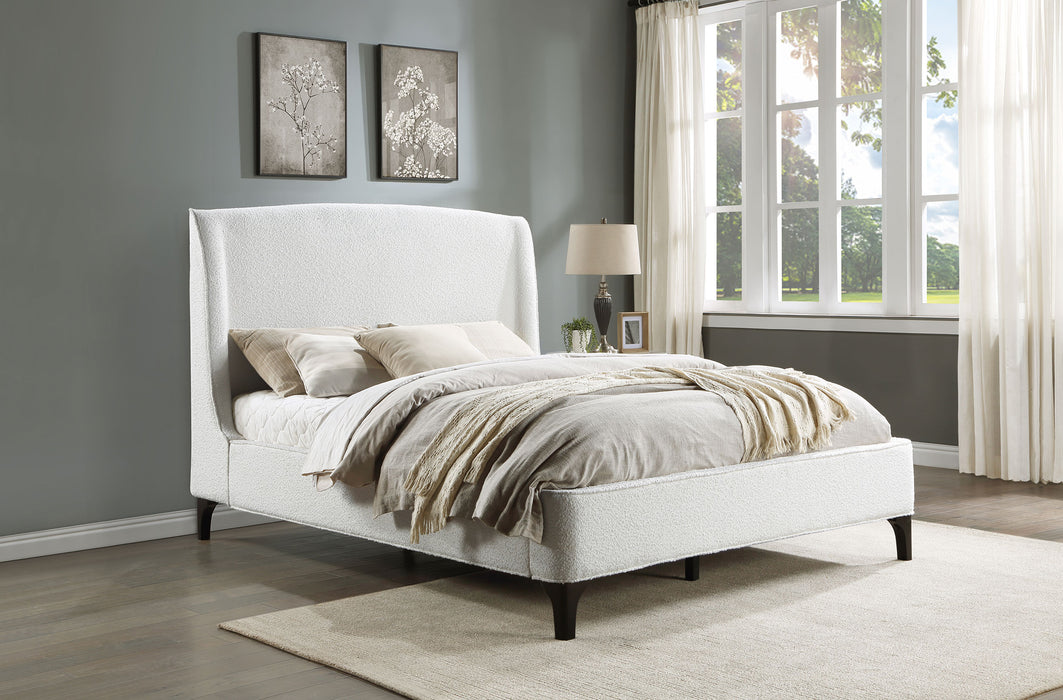 Mosby Wingback Platform Bed - Furniture Stars (Chicago, IL)