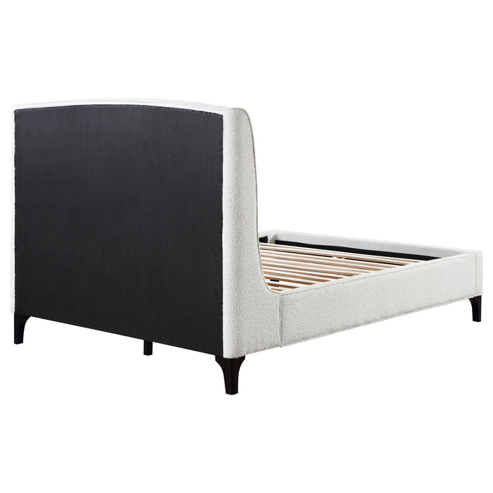 Mosby Wingback Platform Bed - Furniture Stars (Chicago, IL)