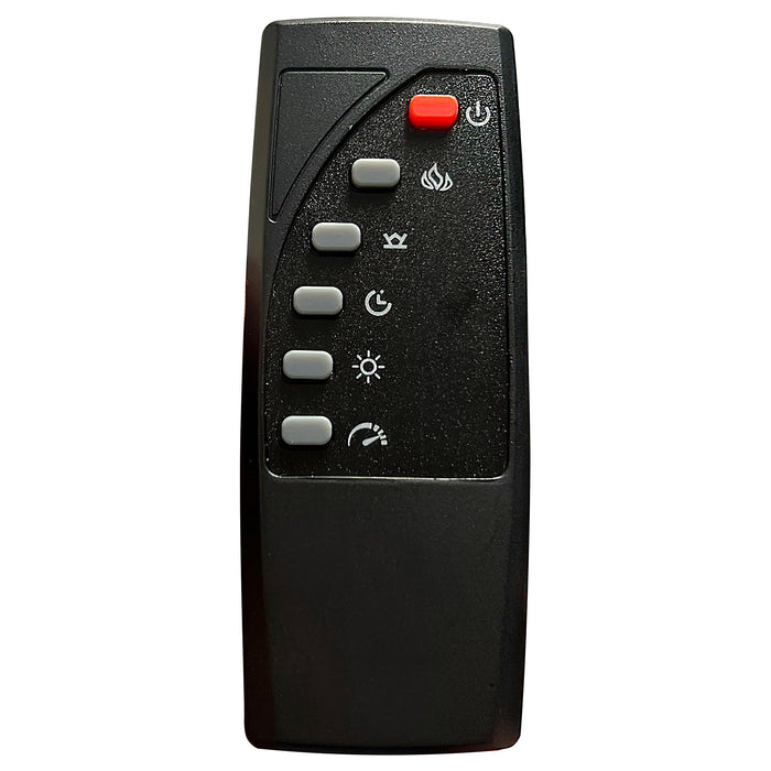 Tisdall Wingback Bed with Flame Visualizer - Furniture Stars (Chicago, IL)