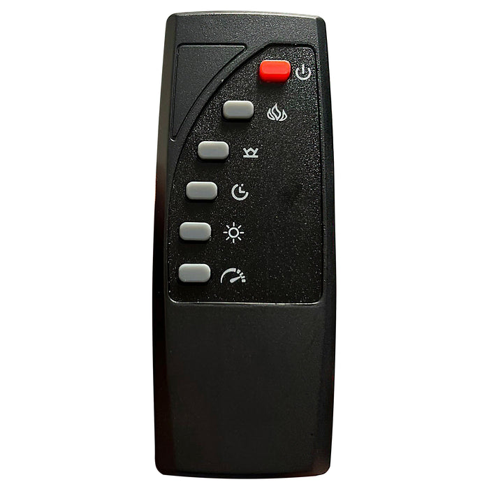 Tisdall Wingback Bed with Flame Visualizer - Furniture Stars (Chicago, IL)