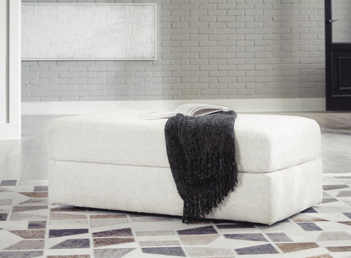Karinne Oversized Accent Ottoman - Furniture Stars (Chicago, IL)