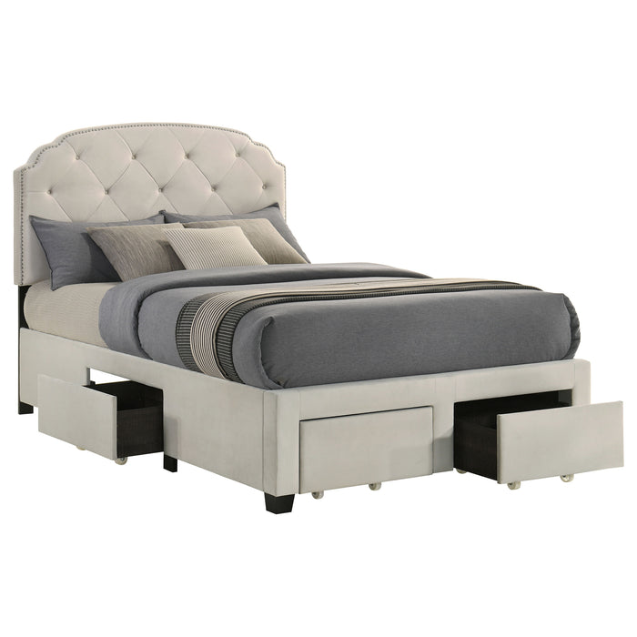 Marianna Panel Platform Storage Bed