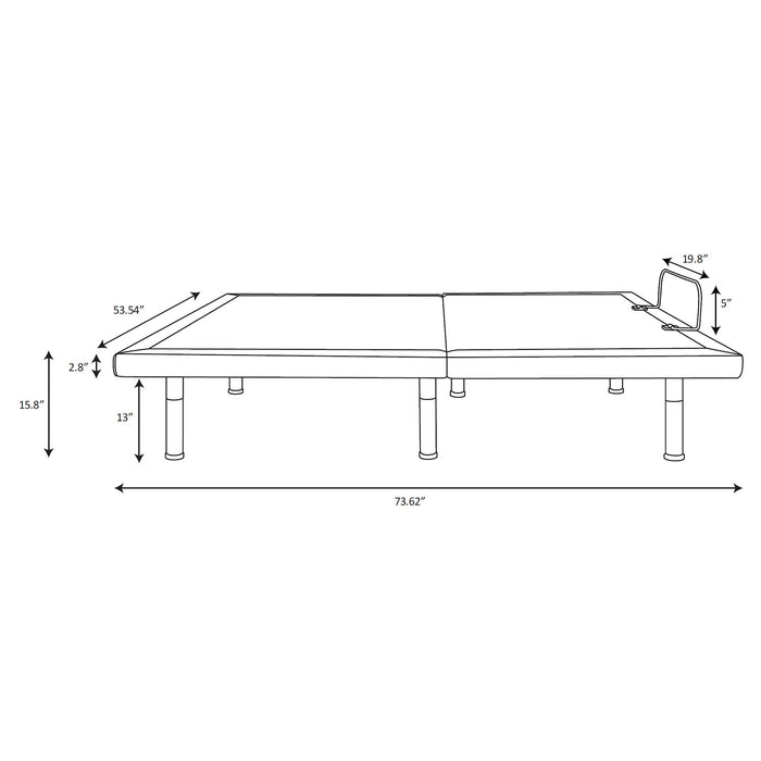 Clara Adjustable Bed Base - Furniture Stars (Chicago, IL)