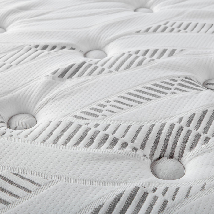 Hayes Medium Plush Pillow Top Hybrid Mattress