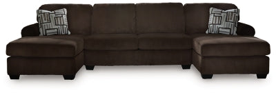 Kimlee Sectional with Double Chaise - Furniture Stars (Chicago, IL)