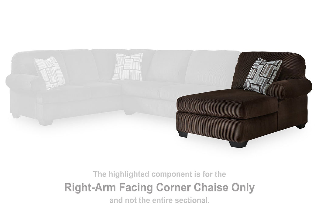 Kimlee Sectional with Chaise - Furniture Stars (Chicago, IL)