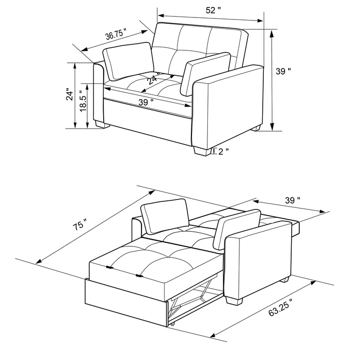 Edith Sofa Bed - Furniture Stars (Chicago, IL)
