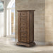 Mar Vista Swivel Lingerie Chest W/Mirror-Walnut