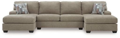 Newellen Sectional with Double Chaise - Furniture Stars (Chicago, IL)
