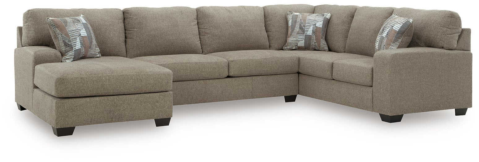 Newellen Sleeper Sectional with Chaise - Furniture Stars (Chicago, IL)