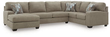 Newellen Sleeper Sectional with Chaise - Furniture Stars (Chicago, IL)