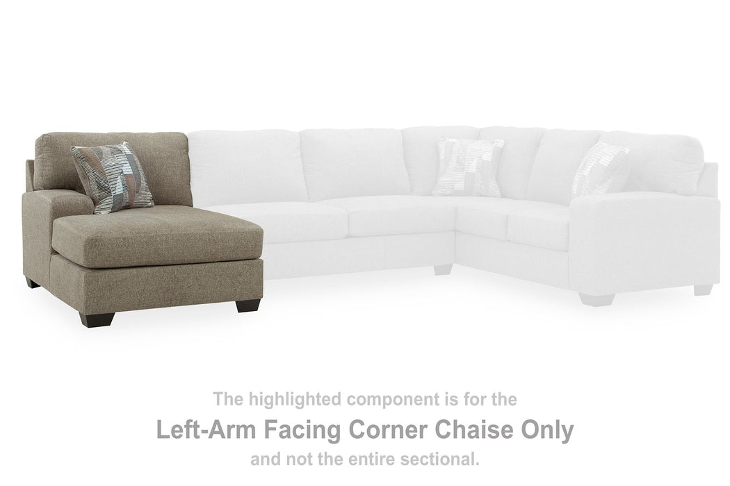 Newellen Sectional with Double Chaise - Furniture Stars (Chicago, IL)