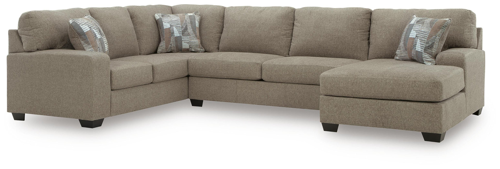 Newellen Sectional with Chaise - Furniture Stars (Chicago, IL)