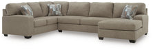 Newellen Sectional with Chaise - Furniture Stars (Chicago, IL)