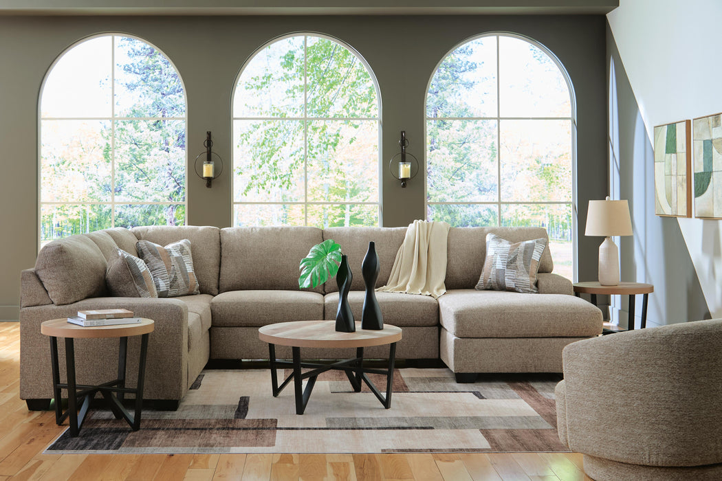 Newellen Sectional with Chaise - Furniture Stars (Chicago, IL)
