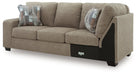 Newellen Sleeper Sectional with Chaise - Furniture Stars (Chicago, IL)