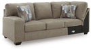 Newellen Sleeper Sectional with Chaise - Furniture Stars (Chicago, IL)