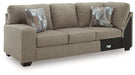 Newellen Sleeper Sectional with Chaise - Furniture Stars (Chicago, IL)