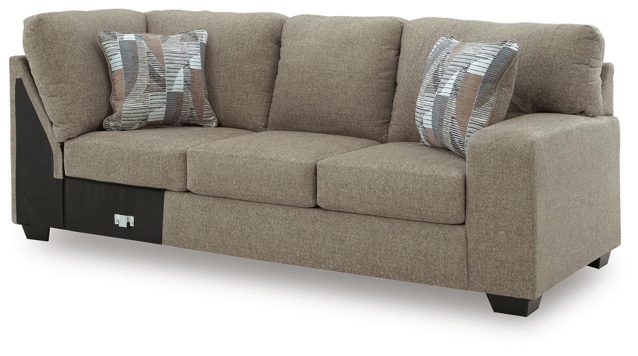 Newellen Sectional with Chaise - Furniture Stars (Chicago, IL)