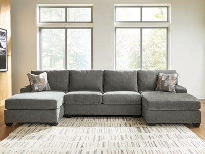 Clarington Sectional with Double Chaise - Furniture Stars (Chicago, IL)