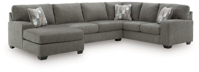 Clarington Sectional with Chaise - Furniture Stars (Chicago, IL)