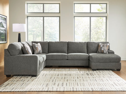 Clarington Sleeper Sectional with Chaise - Furniture Stars (Chicago, IL)