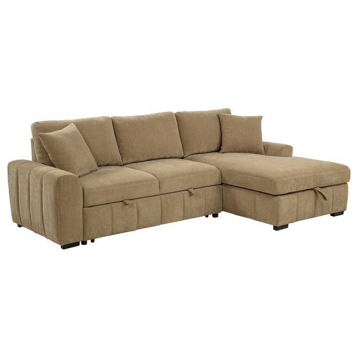 Pastrana Pull-Out Sleeper Sectional Sofa - Furniture Stars (Chicago, IL)