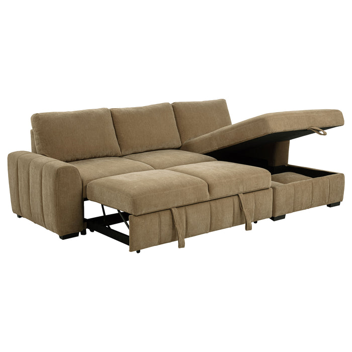 Pastrana Pull-Out Sleeper Sectional Sofa - Furniture Stars (Chicago, IL)
