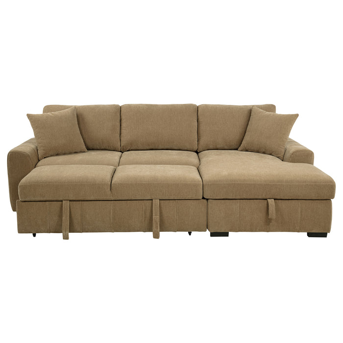 Pastrana Pull-Out Sleeper Sectional Sofa - Furniture Stars (Chicago, IL)