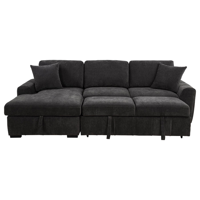 Pastrana Pull-Out Sleeper Sectional Sofa - Furniture Stars (Chicago, IL)