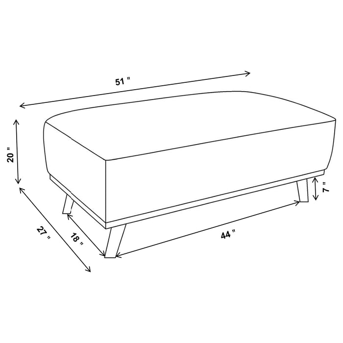 Elizabeth Ottoman - Furniture Stars (Chicago, IL)