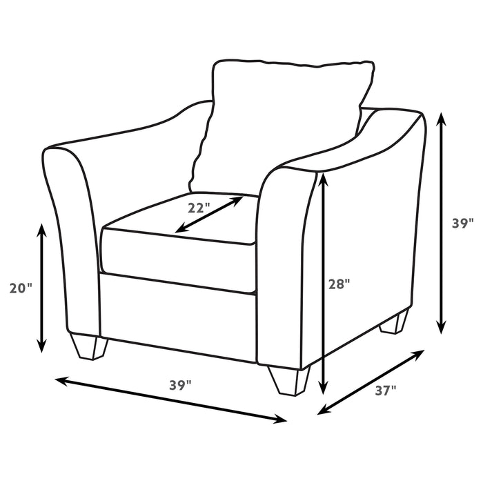 Salizar Accent Chair - Furniture Stars (Chicago, IL)