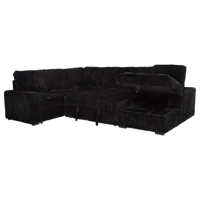 Devonshire Pull-Out Sleeper Sectional Sofa - Furniture Stars (Chicago, IL)