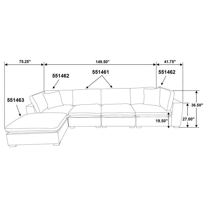 Lakeview Modular Sectional Sofa - Furniture Stars (Chicago, IL)