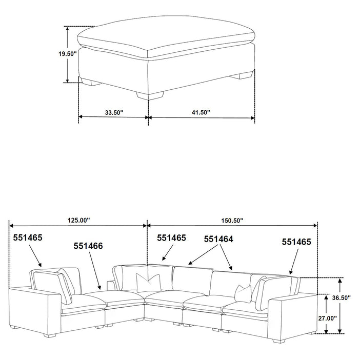 Lakeview Modular Sectional Sofa - Furniture Stars (Chicago, IL)