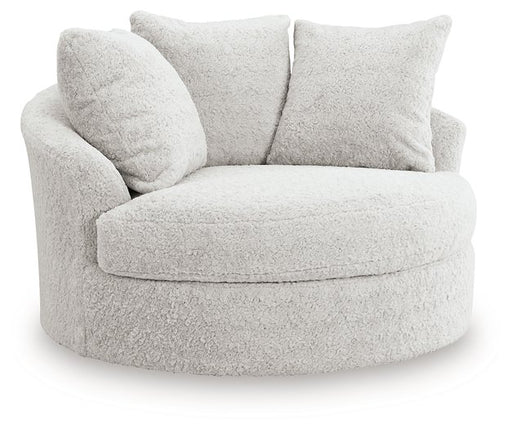 Cuddle Plush Oversized Swivel Accent Chair - Furniture Stars (Chicago, IL)