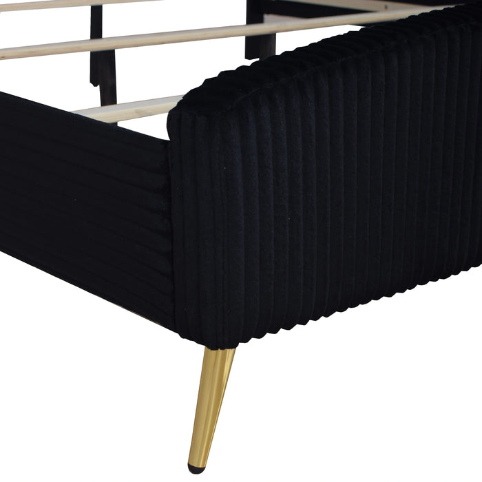Kailani 6/6 Ek Hb,Fb, & Slats-Black