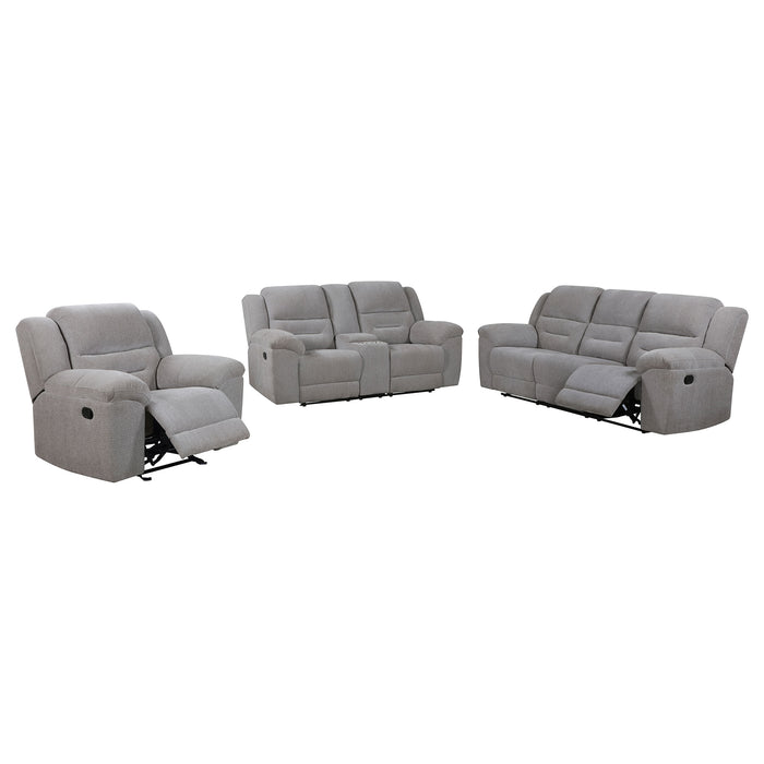 Gilson Reclining Sofa Set - Furniture Stars (Chicago, IL)