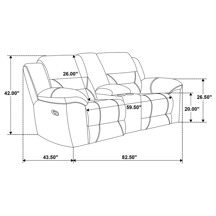Gilson Reclining Sofa Set - Furniture Stars (Chicago, IL)