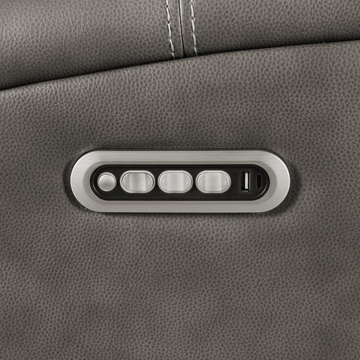 Brickston Triple Power Reclining Sofa Set - Furniture Stars (Chicago, IL)