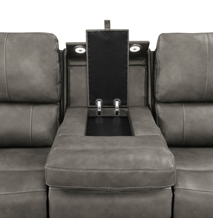 Brickston Triple Power Reclining Sofa Set - Furniture Stars (Chicago, IL)