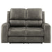 Brickston Triple Power Reclining Loveseat - Furniture Stars (Chicago, IL)