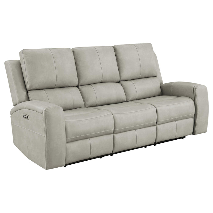 Brickston Triple Power Reclining Sofa Set - Furniture Stars (Chicago, IL)