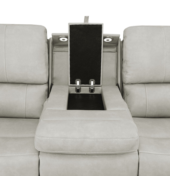 Brickston Triple Power Reclining Sofa Set - Furniture Stars (Chicago, IL)